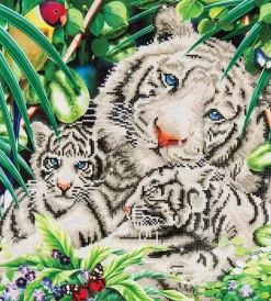 Dotz White Tiger&Cubs Diamond