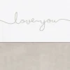 Jollein Wieglaken 75 x 100 cm Love You Nougat Katoen