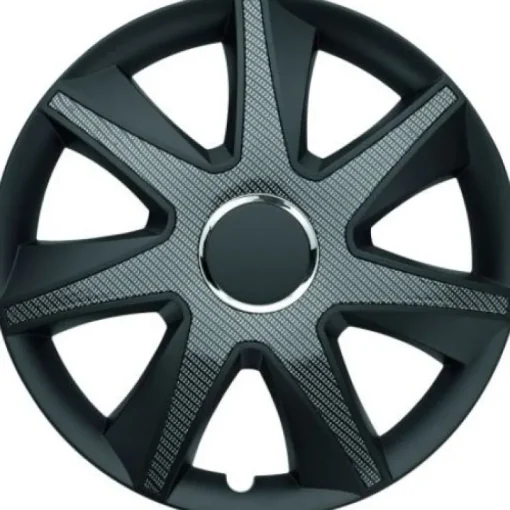Albrecht Wieldeksel 16  set van 4  carbon dark