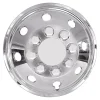 Carpoint Wieldoppenset 15 chroom bol 4 stuks