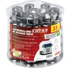 Euro Shop Wielmoerdoppen RVS x40 33mm