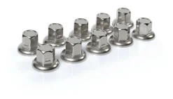 Euro Shop Wielmoerdoppen RVS x10 32mm