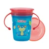 Nuby 360° Wonder cup met handvatten -AQUA- 240ml - 6m+