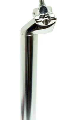 Maxxus Zadelpen alu zilver met kop Dia.27,2 mm / Ext.350 mm