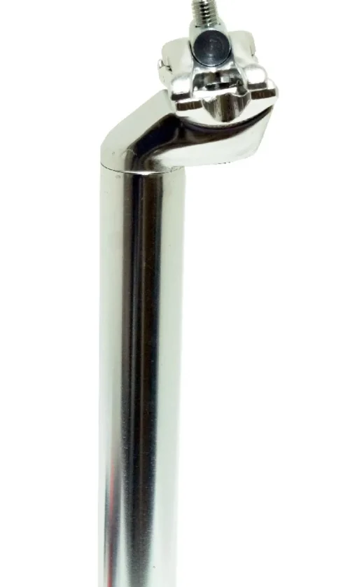 Maxxus Zadelpen alu zilver met kop Dia.27,2 mm / Ext.350 mm