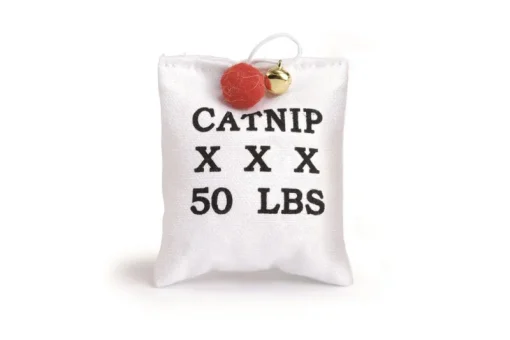 Beeztees Zakje met catnip 10 cm canvas