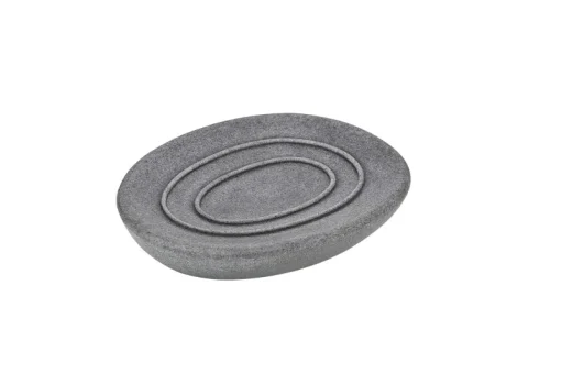 Wenko Zeephouder Pebble stone grijs