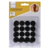 DDD Zelfklevende ronde viltjes 20 mm zwart (32 stuks)