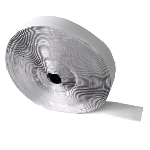 Euro Shop zelfklevende velcro 25 m 50 mm loop wit