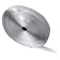 Euro Shop zelfklevende velcro van 25 meter lang en 25 mm breed wit