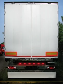 Euro Shop Zijlicht met reflector 5 LEDS Rood
