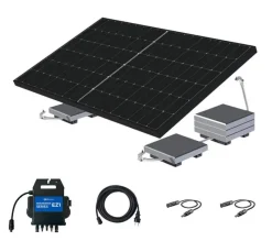 Euro Shop Zonnepaneel met stekker - Plug&Play - WiFi Monitoring - 440W