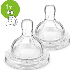 Avent Zuigspenen slow 2 gaten 2 stuks