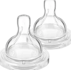 Avent Zuigspenen slow 2 gaten 2 stuks